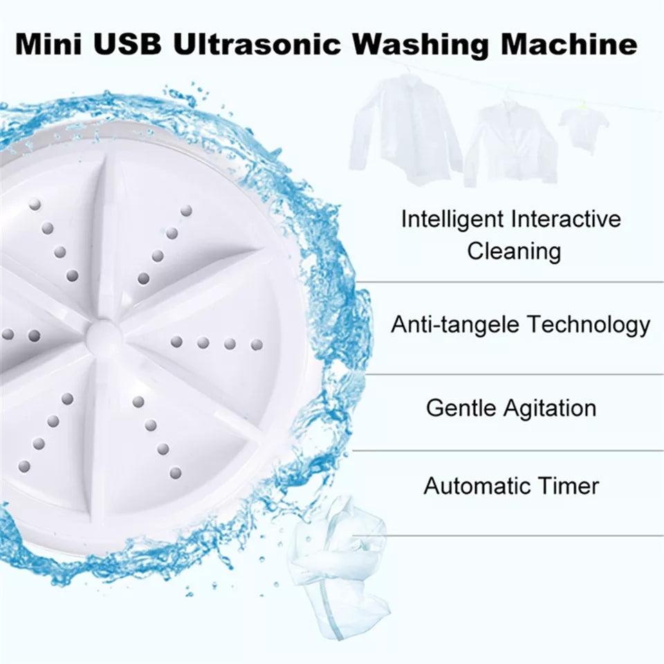 Portable Mini Turbine Washing Machine