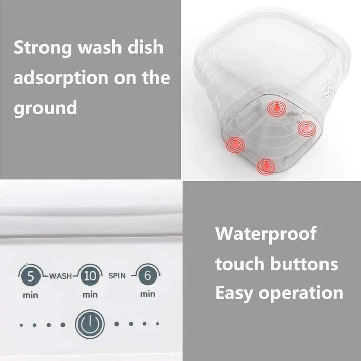 Portable Mini Foldable Washing Machine
