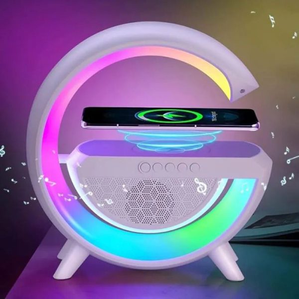 ✅ LED Wireless Charging Speaker