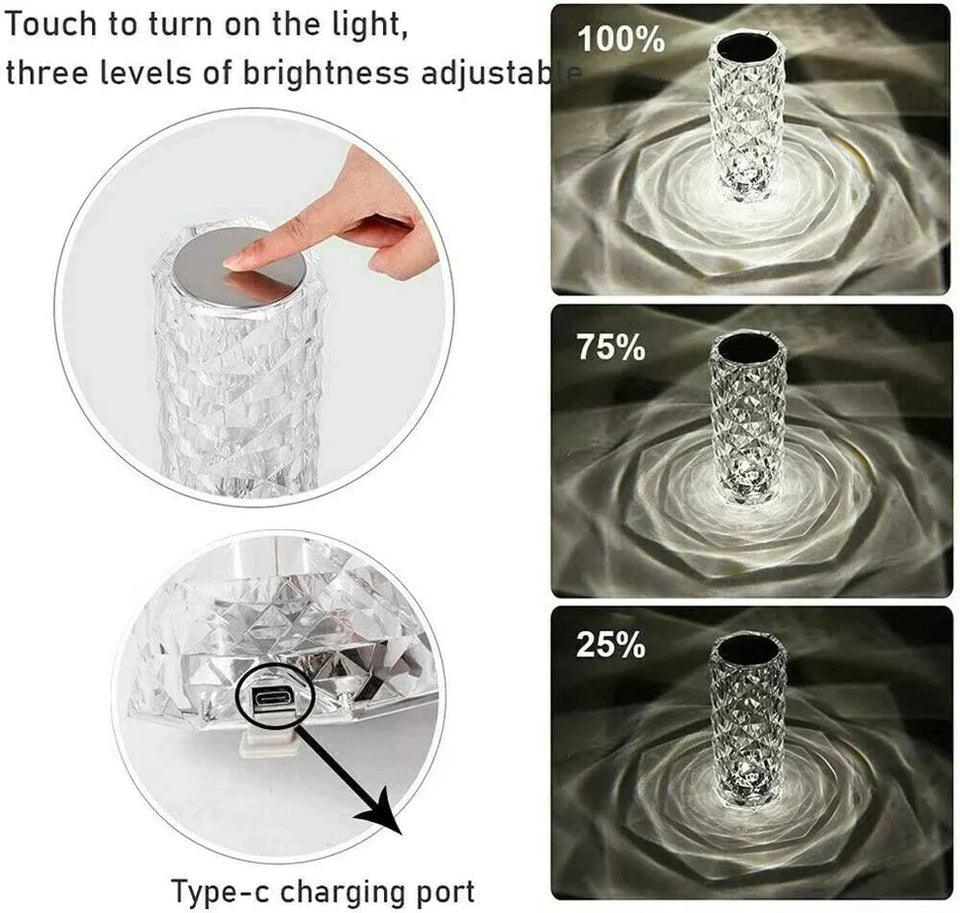LED Crystal Lamp