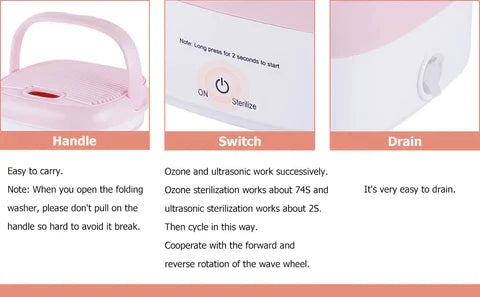 Portable Mini Foldable Washing Machine