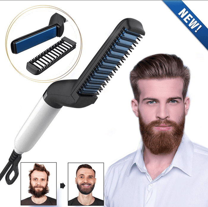 ALPHAGROOM™ PRO - PAKISTAN'S FIRST BEARD & HAIR STRAIGHTENER!