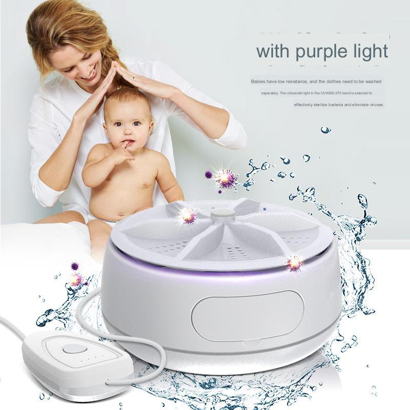 Small Appliance Wholesale Portable Turbo Washing Machine Remote Control Mini