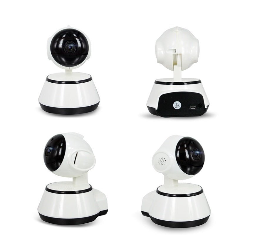 Wireless Surveillance Camera Has a Card Reader Wifi Home Phone Wide-Angle Panorama 1 Million Pixels